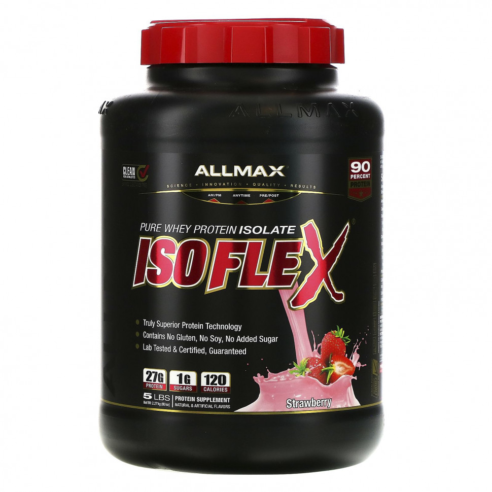  ALLMAX Nutrition, Isoflex, 100%      (  ), , 5  (2,27 )    -     , -, 