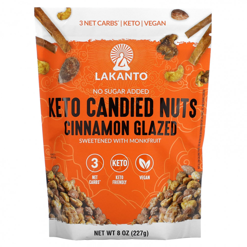  Lakanto, Keto Candied Nuts,    , 227  (8 )    -     , -, 