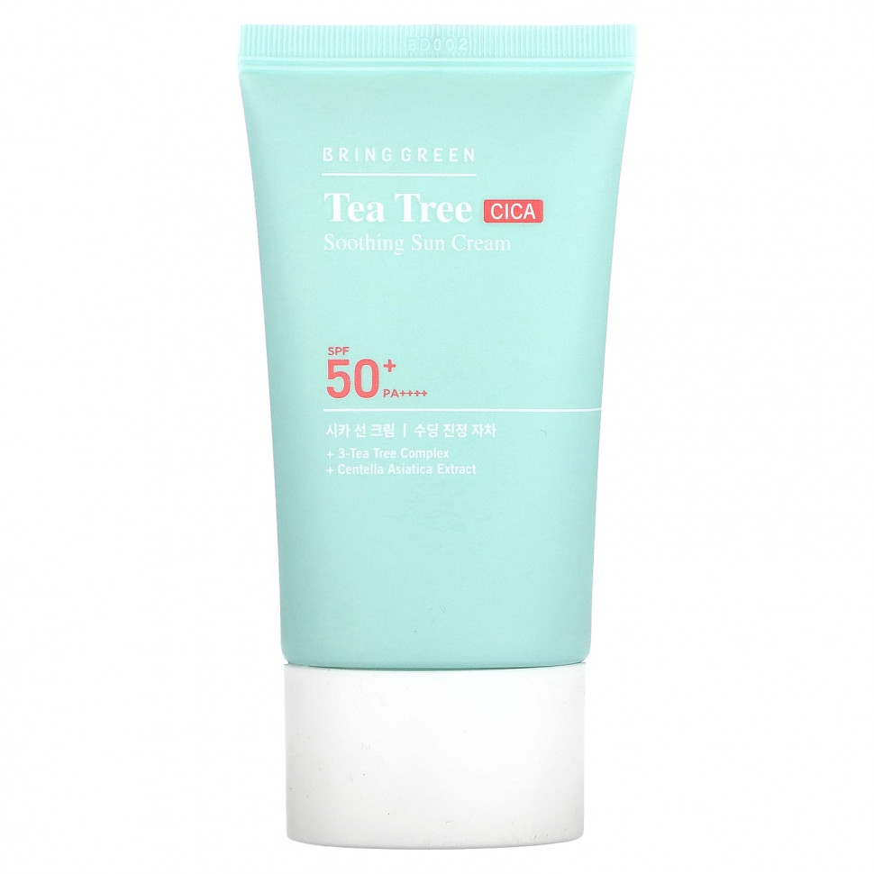  Bring Green,    Tea Tree CICA, SPF 50+ PA ++++, 50  (1,69 . )    -     , -, 