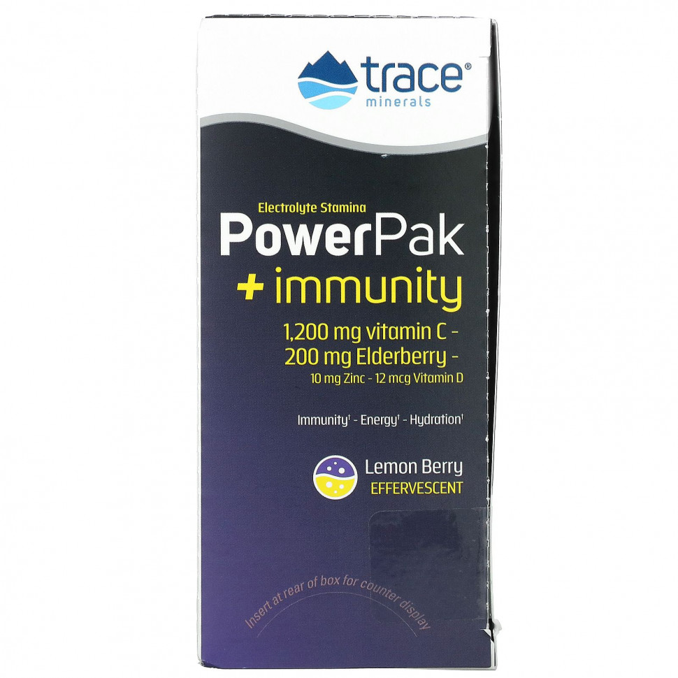  Trace Minerals , PowerPak + Immunity,   , 30   5,3  (0,19 )    -     , -, 