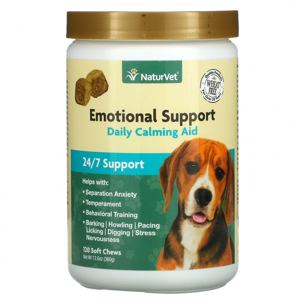  NaturVet, Emotional Support,   , 120  , 360  (12,6 )    -     , -, 