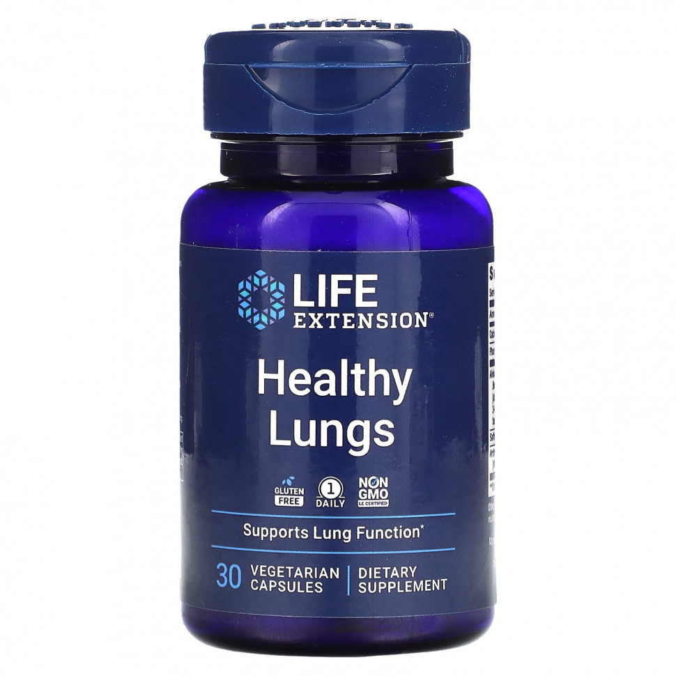 ���� Life Extension, Healthy Lungs, 30 �������������� ������  Iherb (������) ������ ������