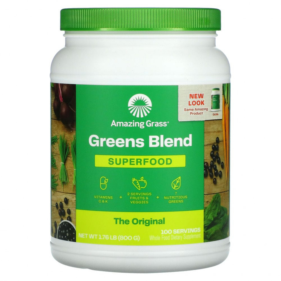  Amazing Grass, Green Superfood, The Original, 800  (28,2 )    -     , -, 