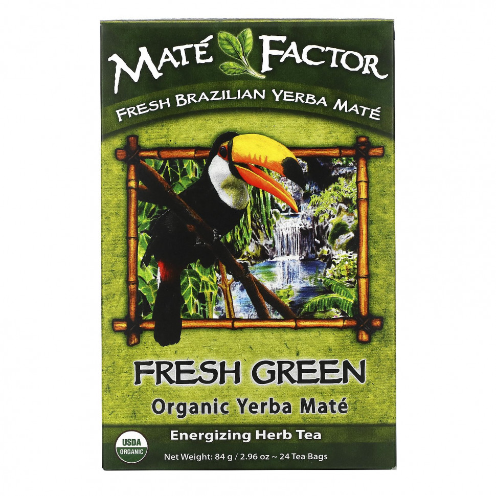  Mate Factor,  Yerba Mate,    24  , 2.96  (84 )  Iherb ()  