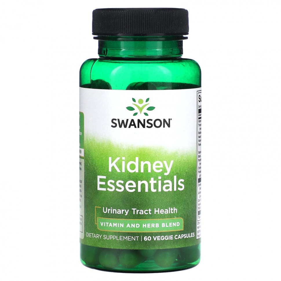  Swanson, Kidney Essentials, 60      -     , -, 