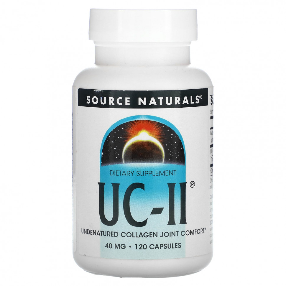  Source Naturals, UC-II, 40 , 120     -     , -, 