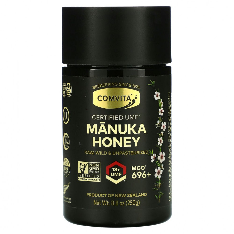  Comvita, Manuka Honey, Certified UMF 18+, MGO 696+, 250  (8,8 )    -     , -, 