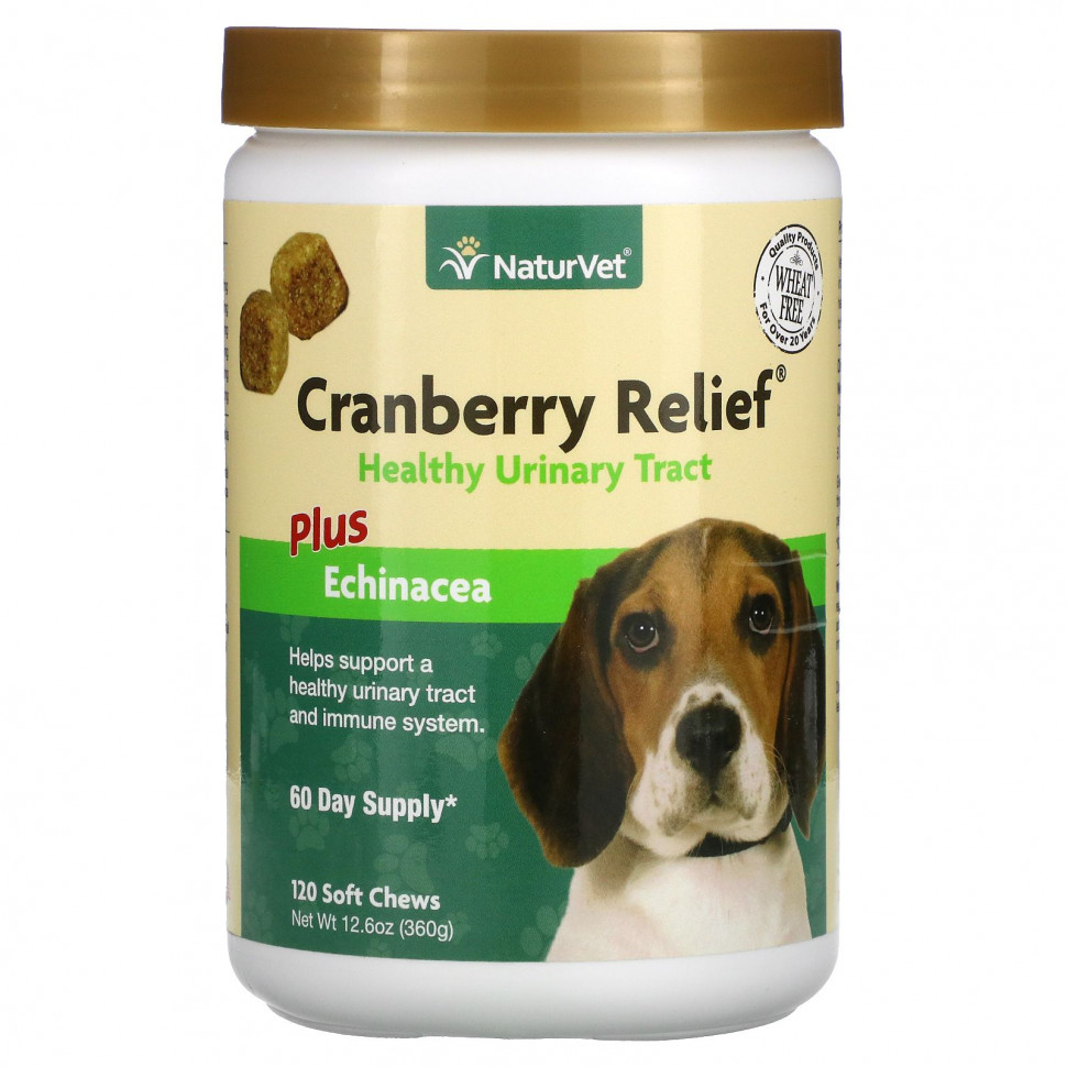  NaturVet, Cranberry Relief Plus, ,  , 120  , 360  (12,6 )    -     , -, 