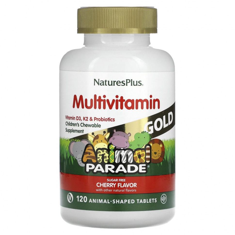  NaturesPlus, Source of Life, Animal Parade Gold,       ,   , 120        -     , -, 