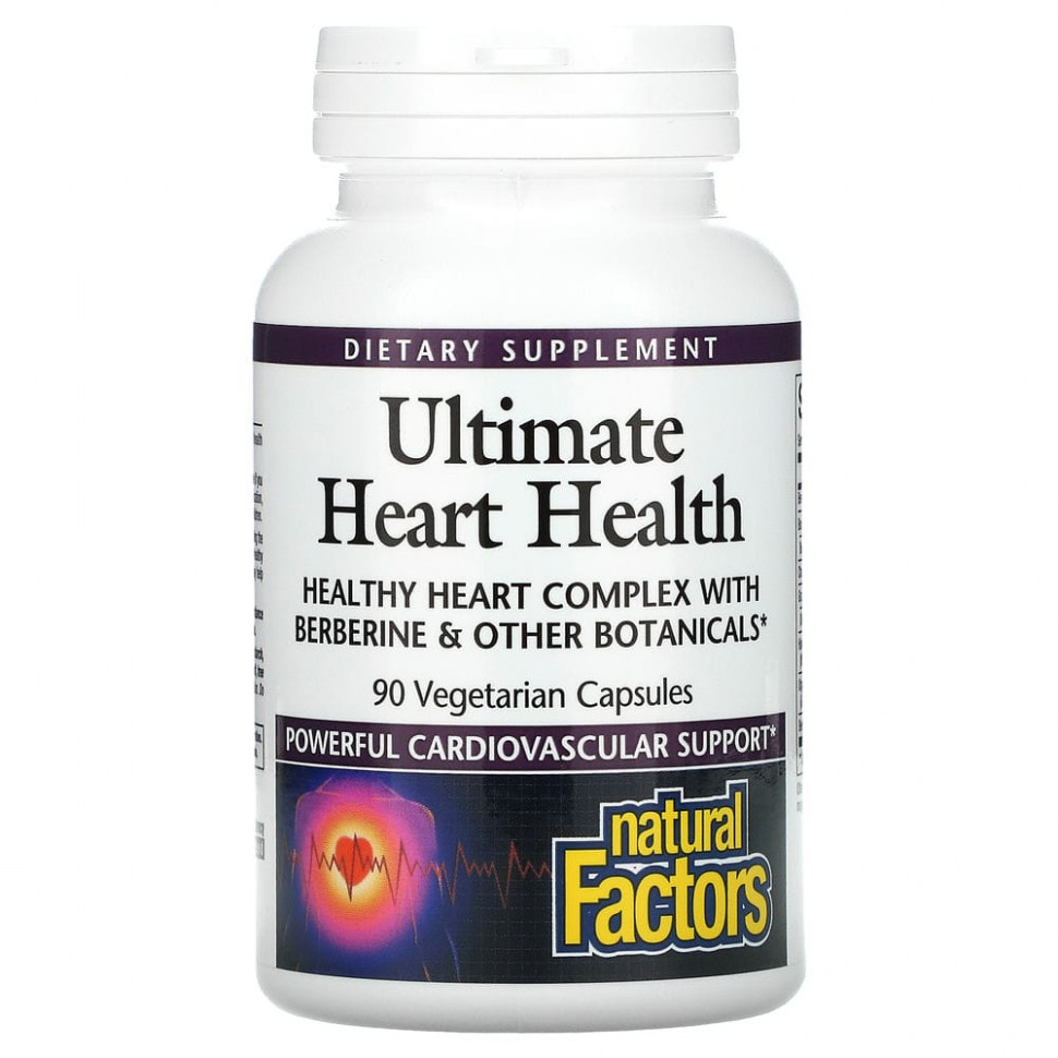  Natural Factors, Ultimate Heart Health,   , 90      -     , -, 