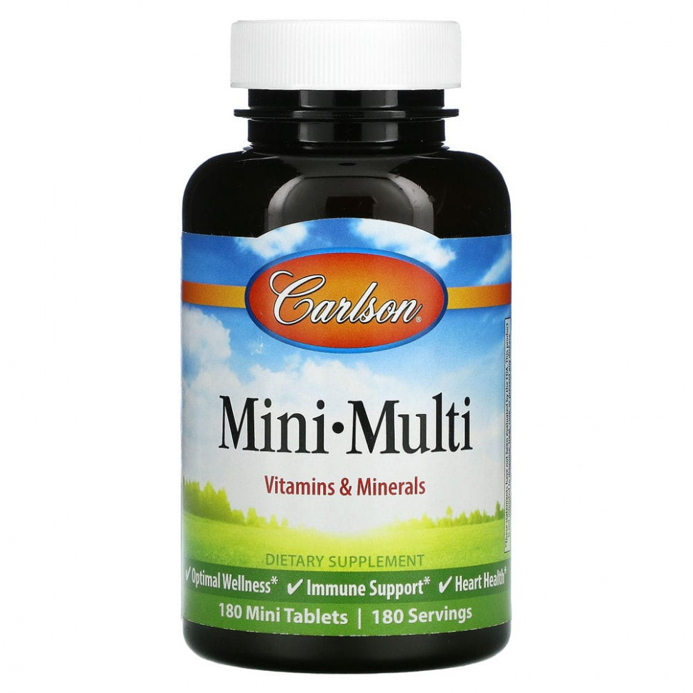  Carlson Labs, Mini-Multi,   ,  , 180     -     , -, 