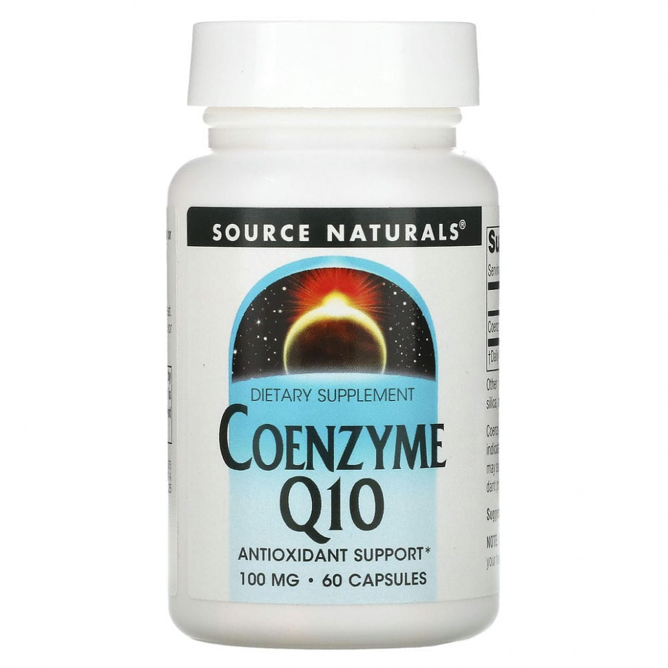  Source Naturals,  Q10, 100 , 60     -     , -, 