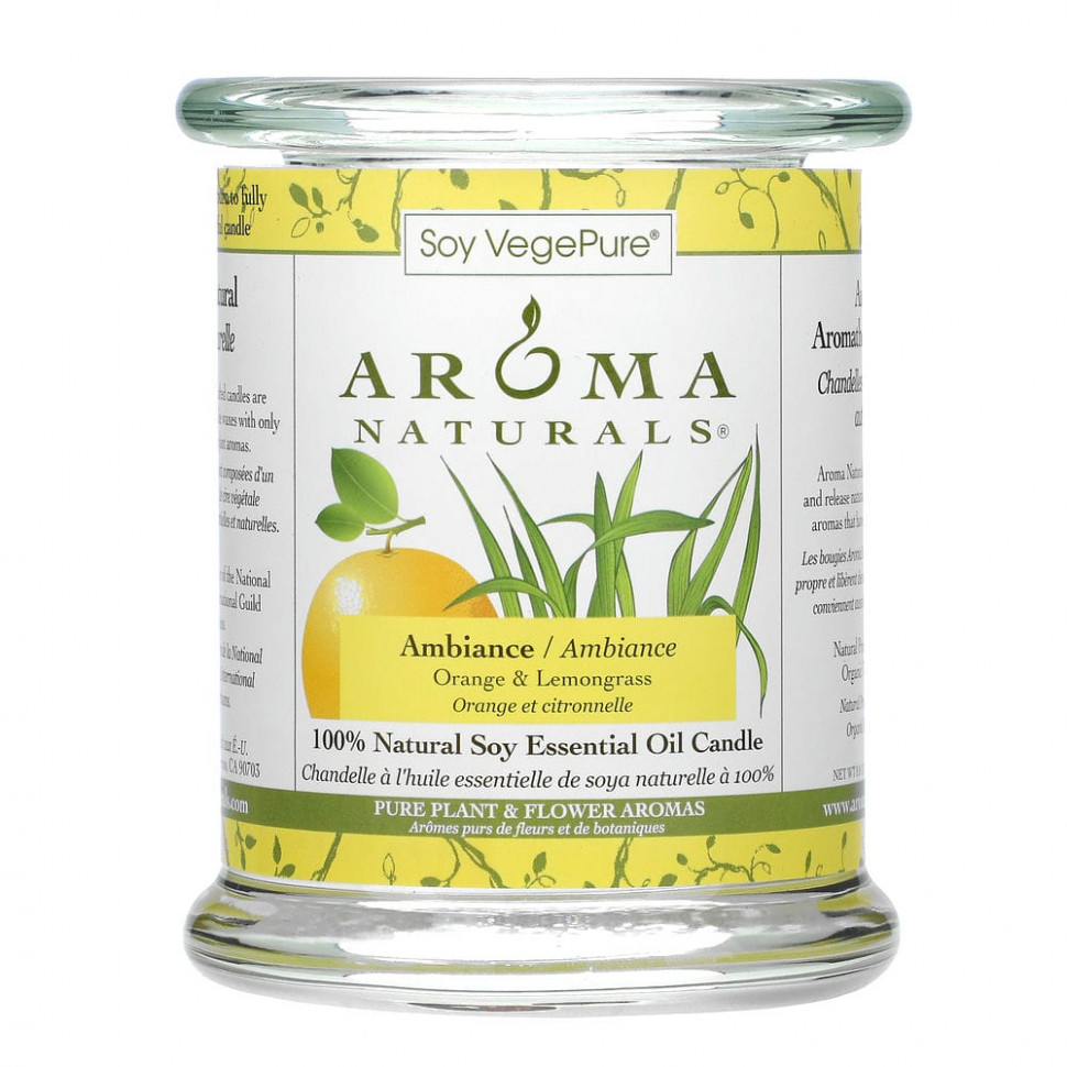  Aroma Naturals, Soy VegePure, 100%     , ,    8.8  (260 )    -     , -, 