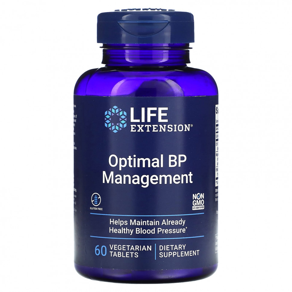  Life Extension, Optimal BP Management, 60      -     , -, 