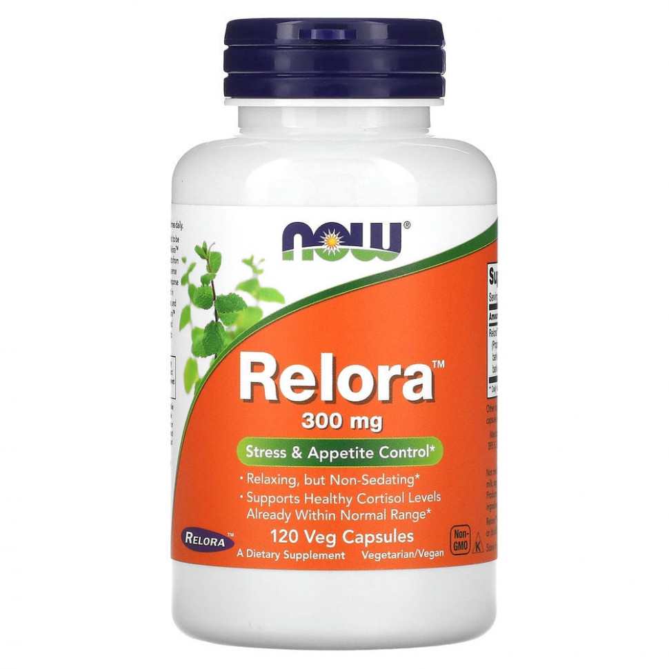  NOW Foods, Relora, 300 , 120      -     , -, 