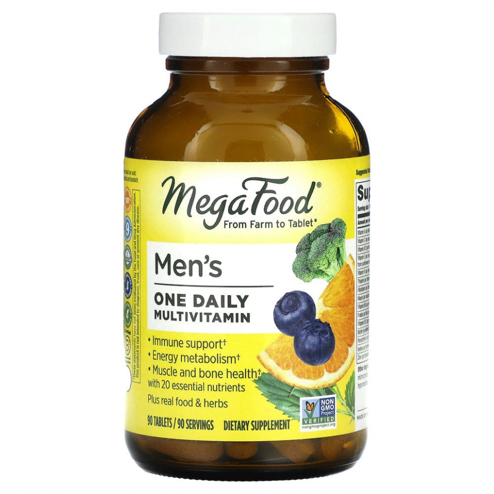  MegaFood, Men's One Daily,    , 90     -     , -, 