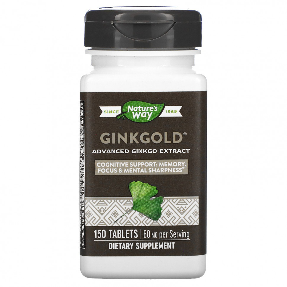  Nature's Way, Ginkgold,    , 60 , 150     -     , -, 