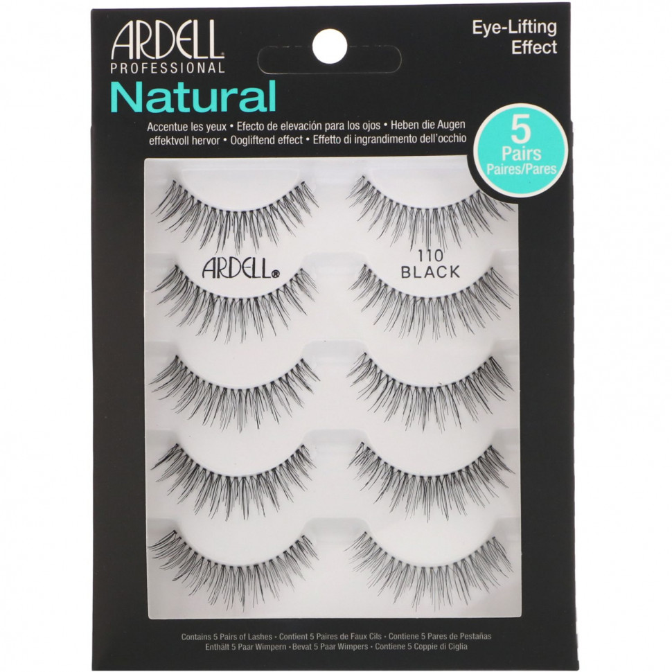  Ardell, Natural, Lash #110, 5 Pairs  Iherb ()  