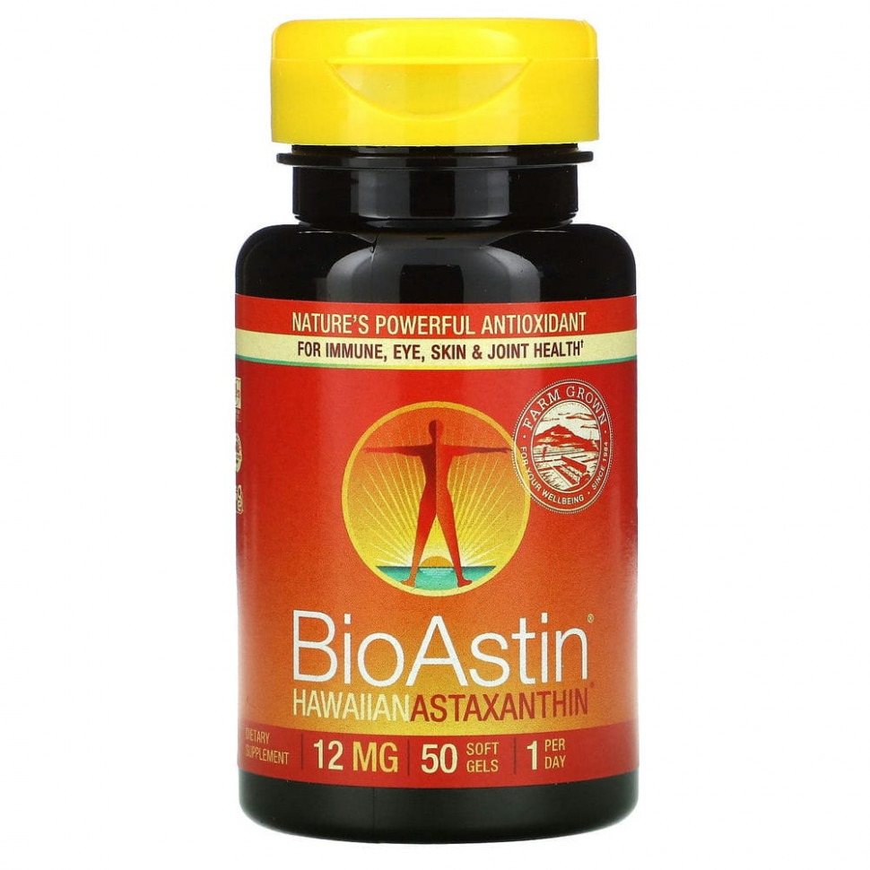  Nutrex Hawaii, BioAstin,  , 12 , 50      -     , -, 