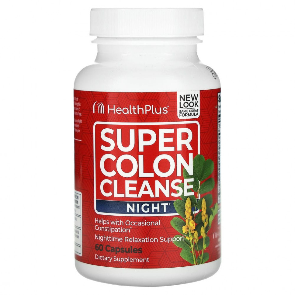  Health Plus, Super Colon Cleanse,     , 60     -     , -, 