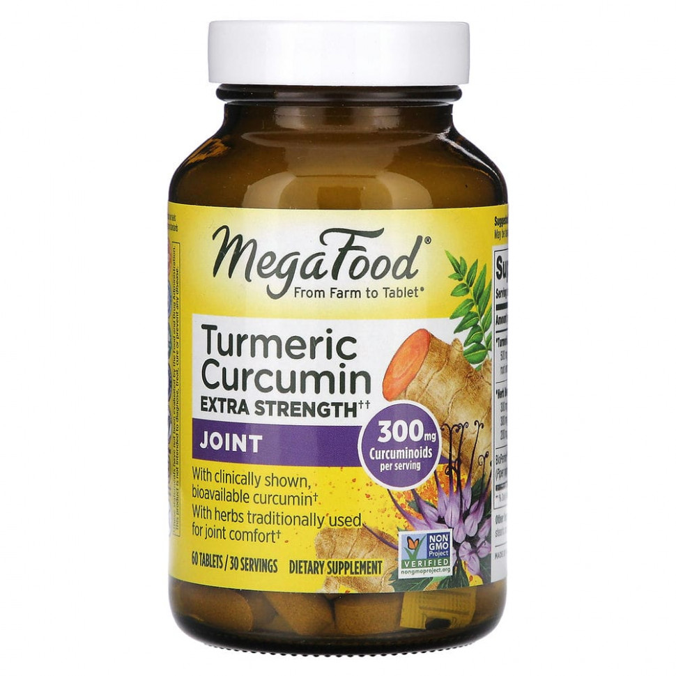  MegaFood, Turmeric Strength,     , 60     -     , -, 