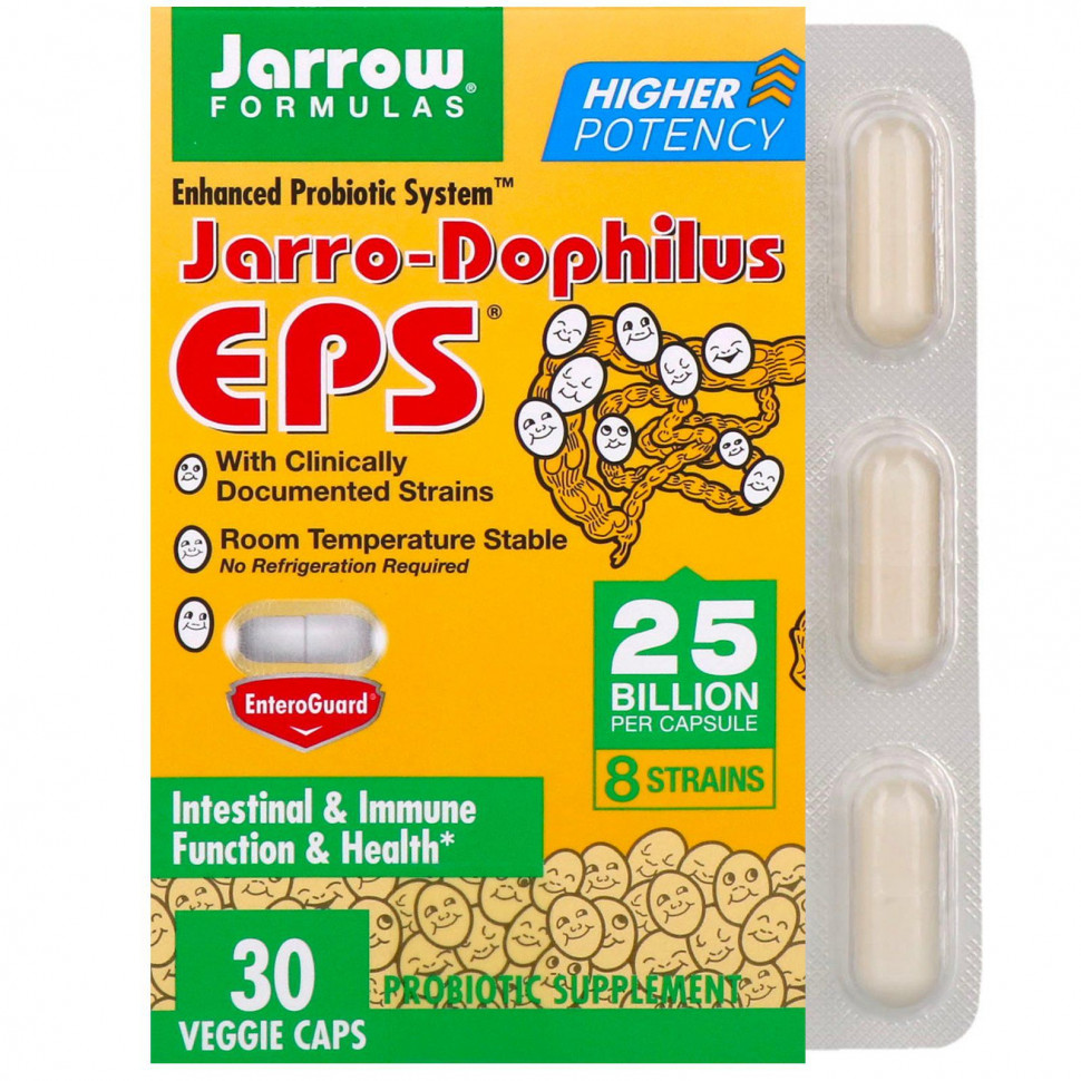  Jarrow Formulas, Jarro-Dophilus EPS, 25 , 30      -     , -, 