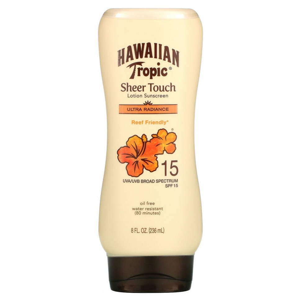  Hawaiian Tropic, Sheer Touch, Ultra Radiance,    SPF 15, 236     -     , -, 