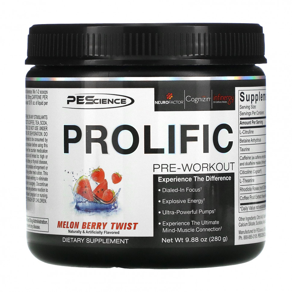  PEScience, Prolific,  ,     , 280  (9,88 )    -     , -, 