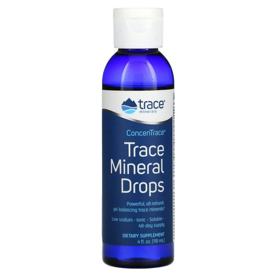  Trace Minerals , ConcenTrace,   , 118     -     , -, 