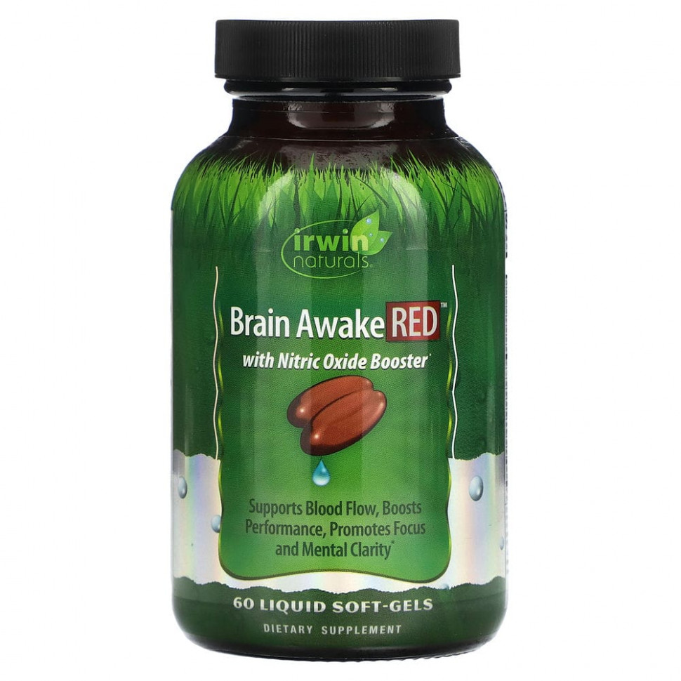  Irwin Naturals, Brain Awake Red,     , 60      -     , -, 