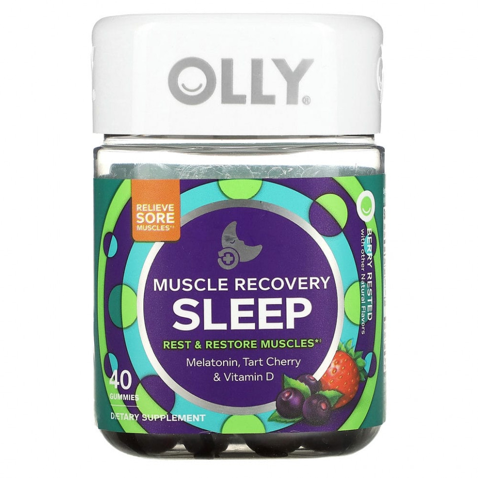  OLLY, Muscle Recovery Sleep,   , 40      -     , -, 