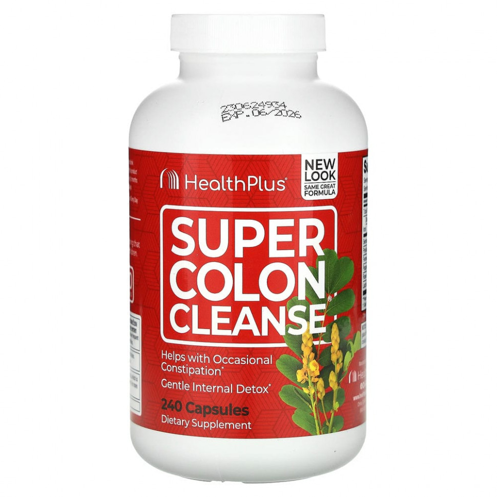  Health Plus, Super Colon Cleanse,      , 240     -     , -, 