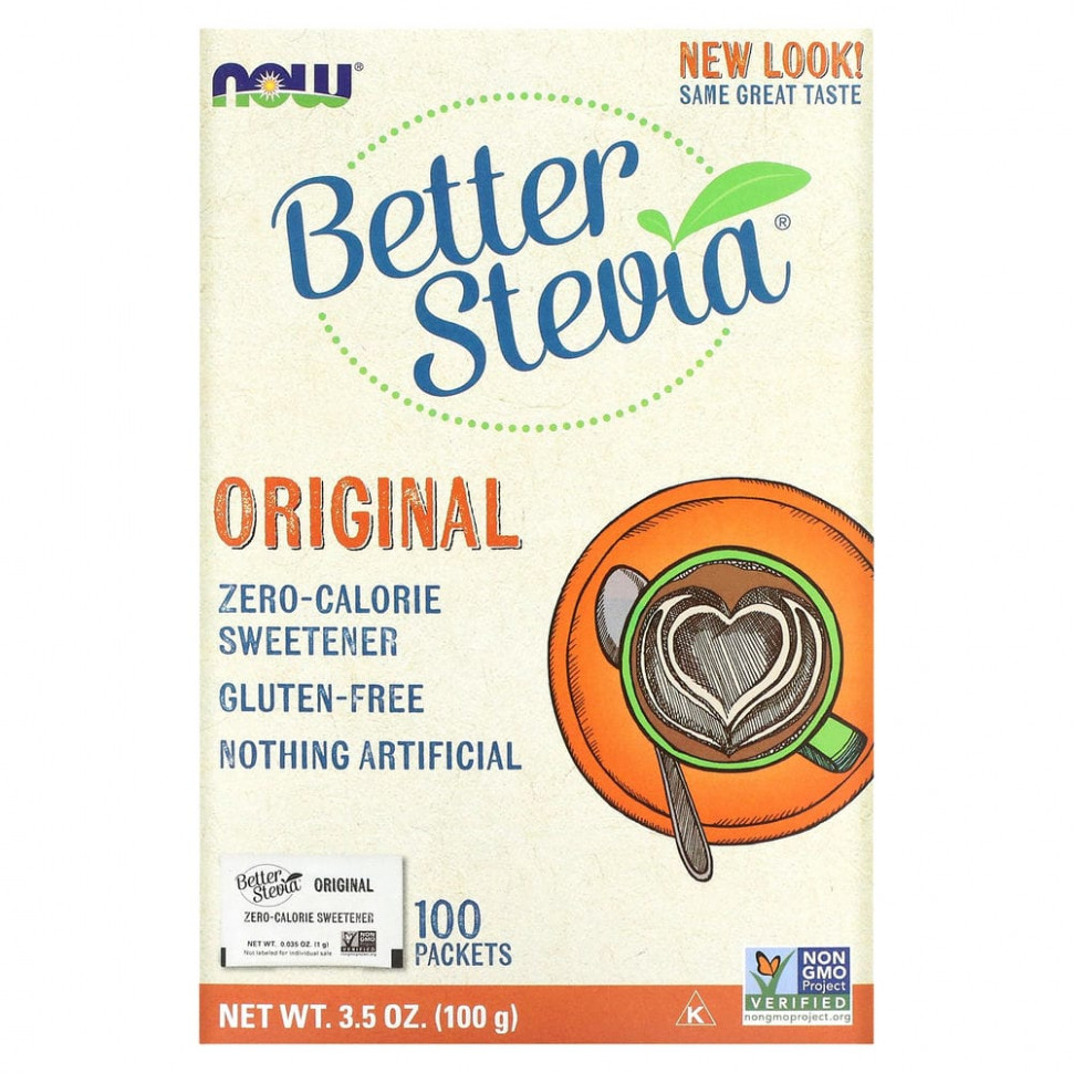  NOW Foods, Original Better Stevia, ,   , 100 , 100  (3,5 )    -     , -, 