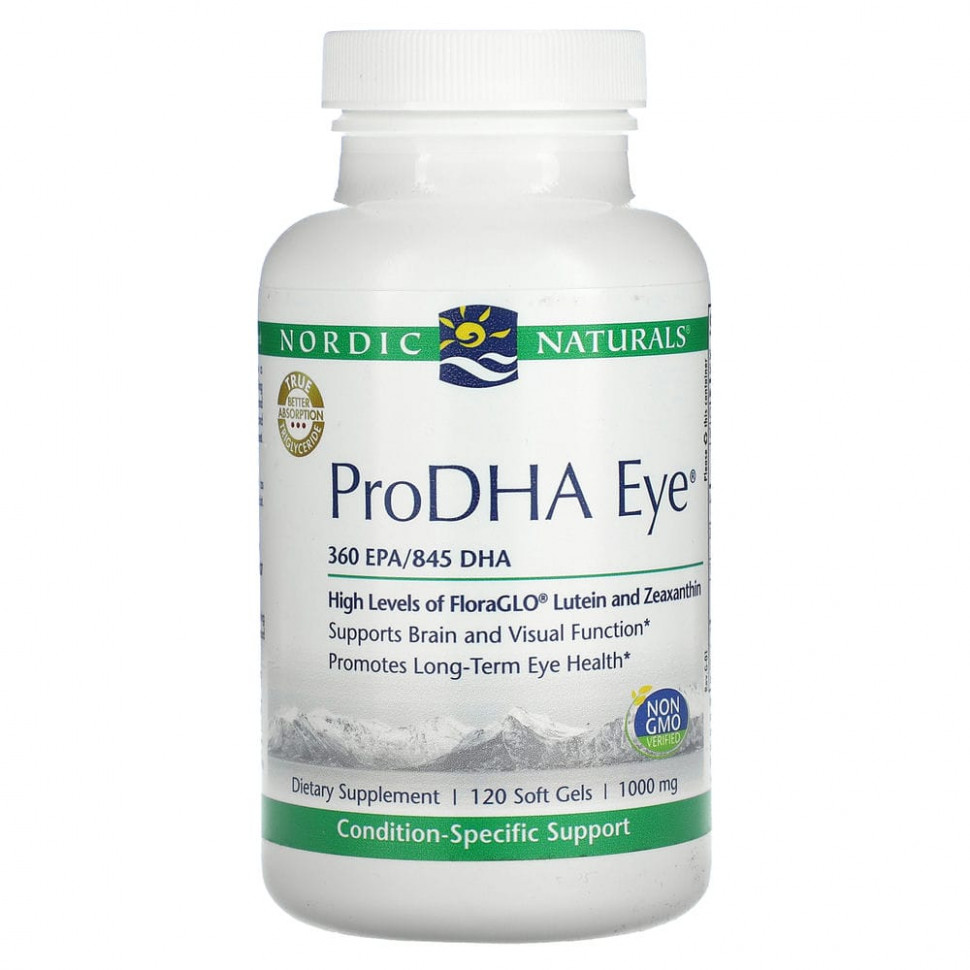  Nordic Naturals, ProDHA Eye,    , 1000 , 120    Iherb ()  