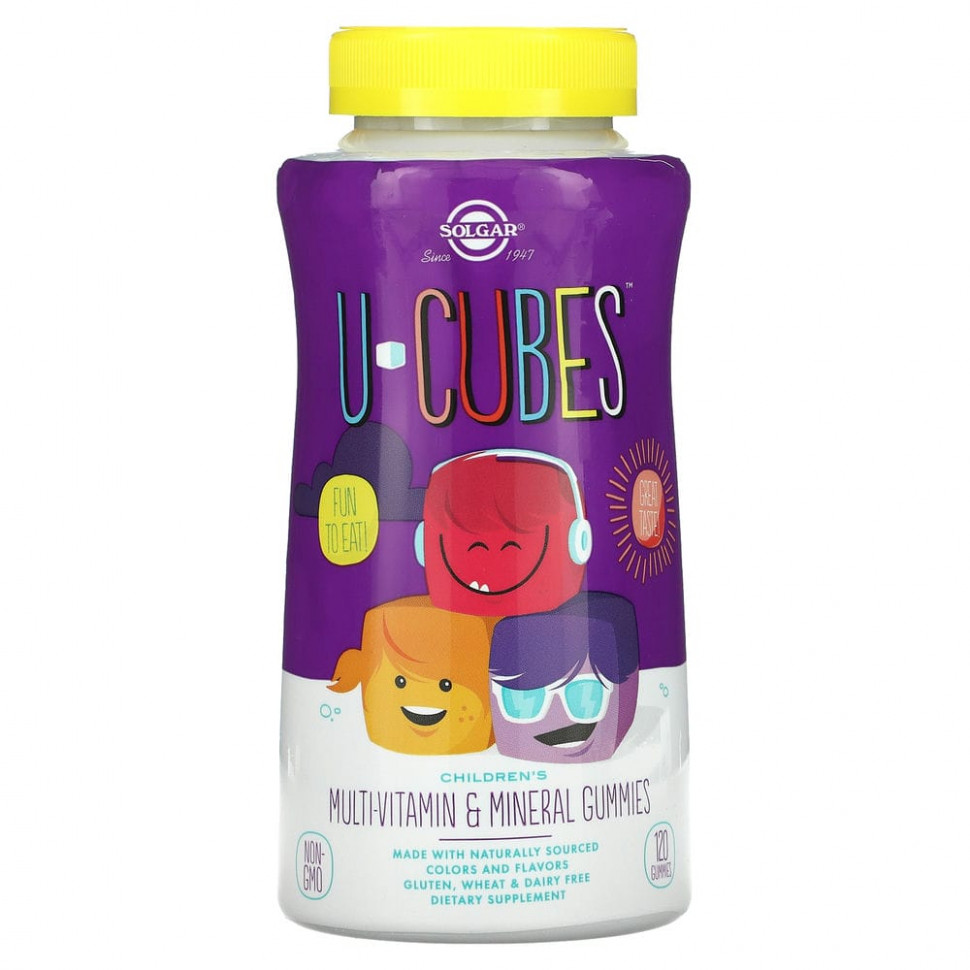  Solgar, U-Cubes,        ,   , 120 .    -     , -, 