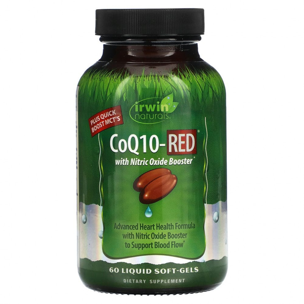  Irwin Naturals, CoQ10-Red, 60      -     , -, 