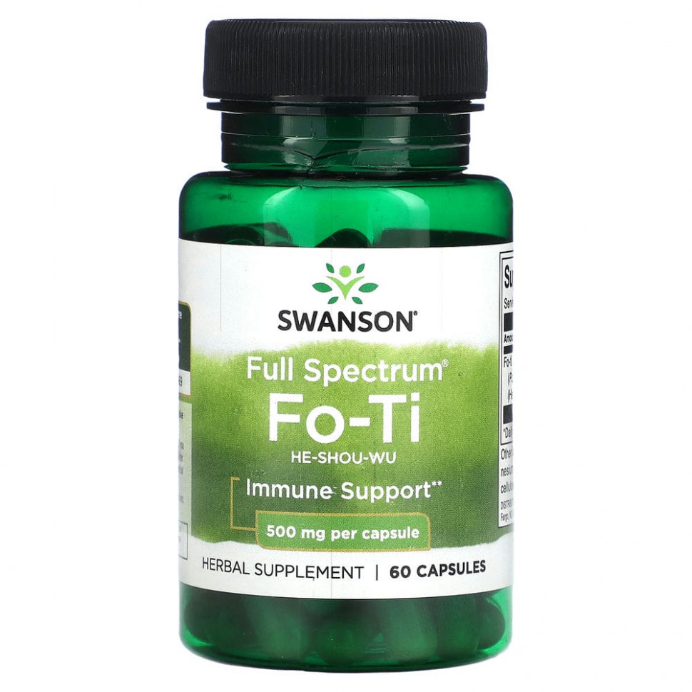  Swanson, Fo-Ti, 500 , 60     -     , -, 