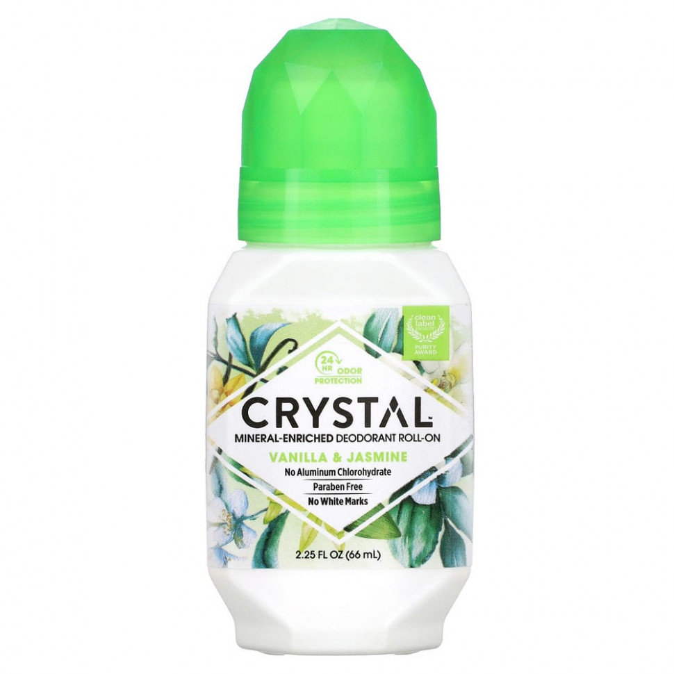 ���� Crystal Body Deodorant, ����������� ��������� ����������, ������ � ������, 2,25 �. ���.(66 ��)  Iherb (������) ������ ������