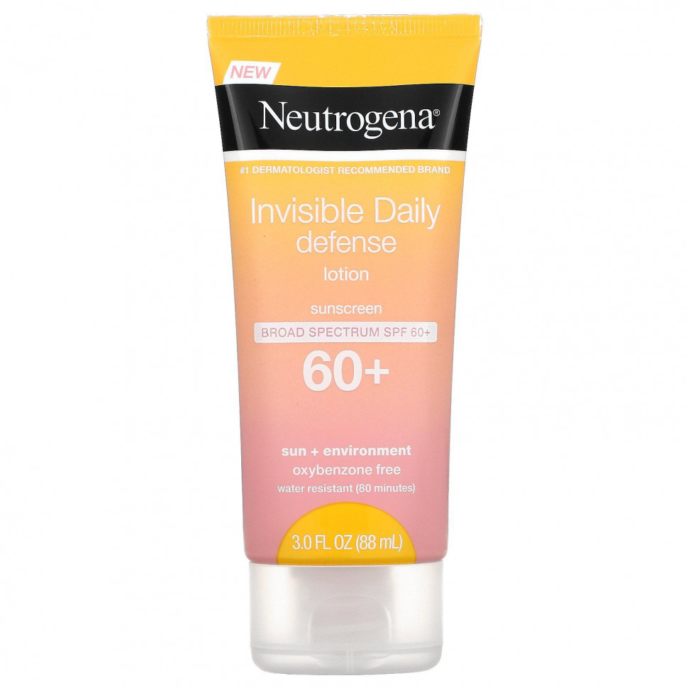  Neutrogena, Invisible Daily Defense,  , SPF 60+, 88  (3 . )    -     , -, 