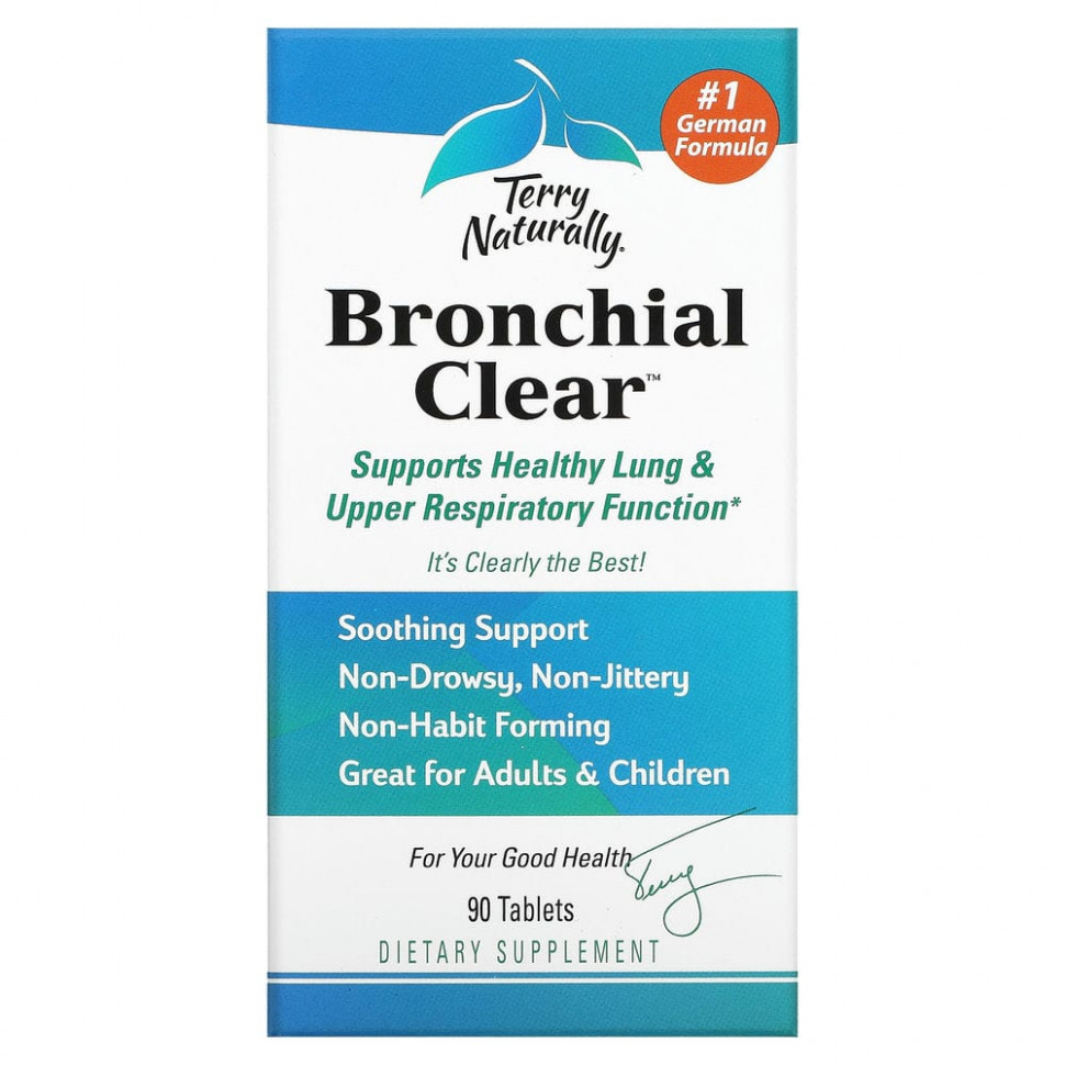  Terry Naturally, Bronchial Clear, 90     -     , -, 