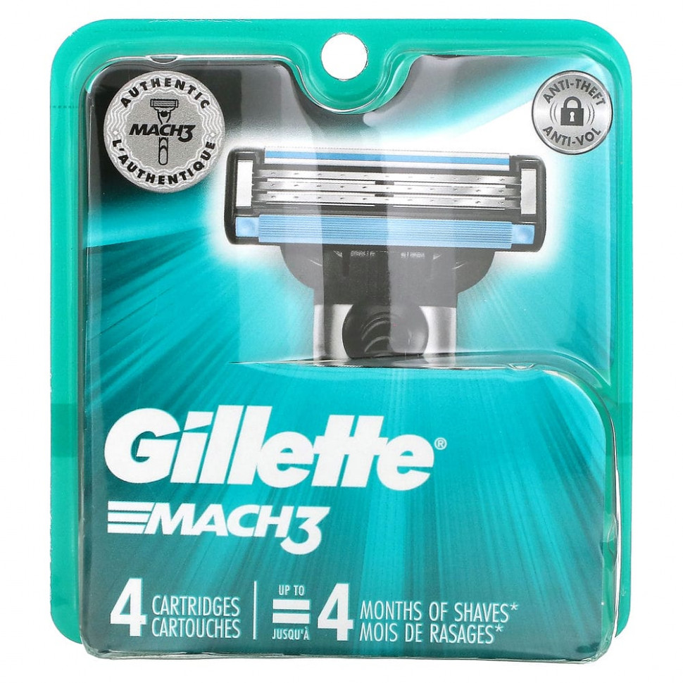  Gillette,   Mach3, 4 .    -     , -, 