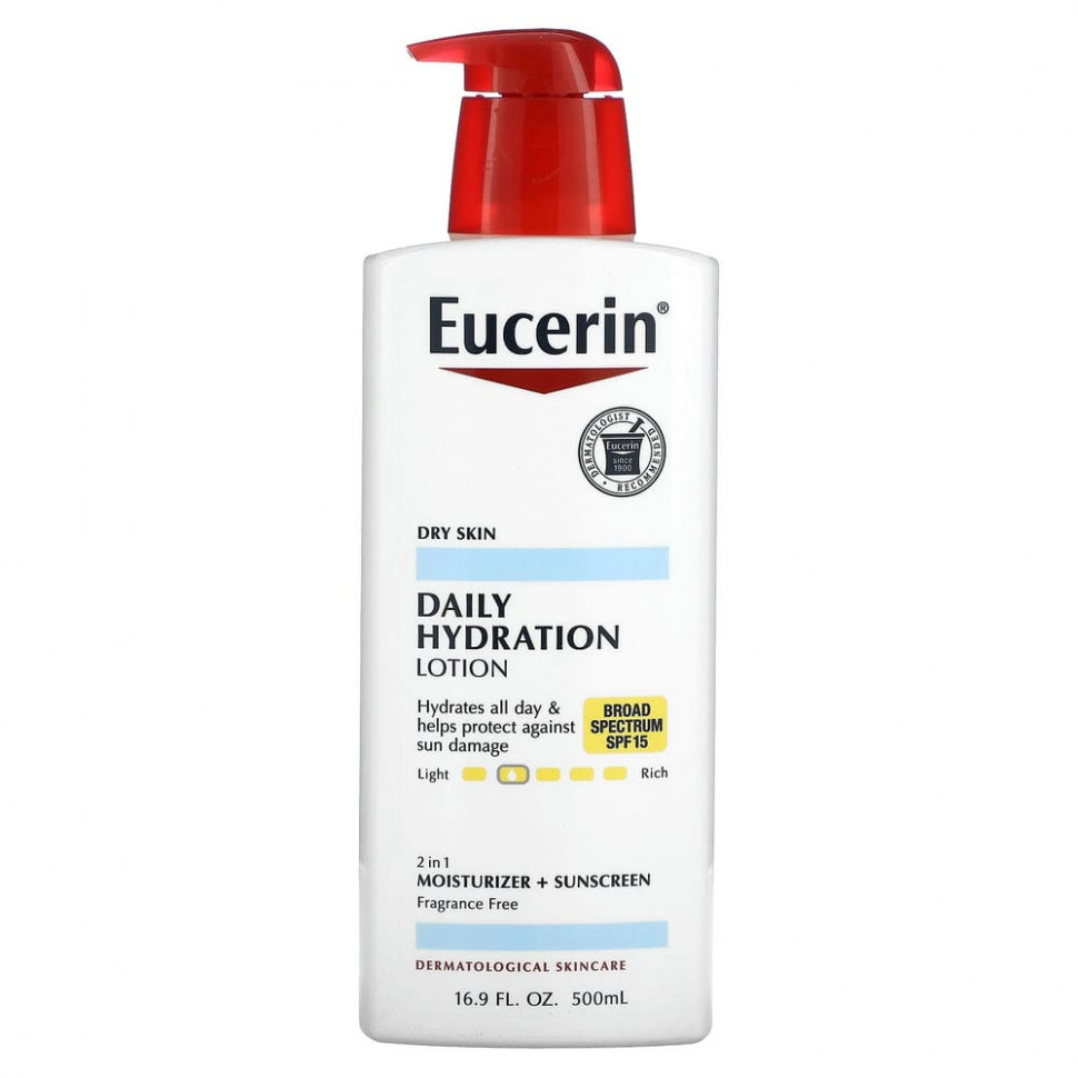  Eucerin,   , SPF 15,  , 500  (16,9 . )    -     , -, 