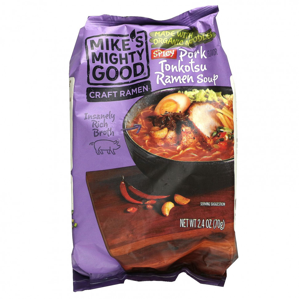  Mike's Mighty Good, Craft Ramen,      , 2,4  (70 )    -     , -, 