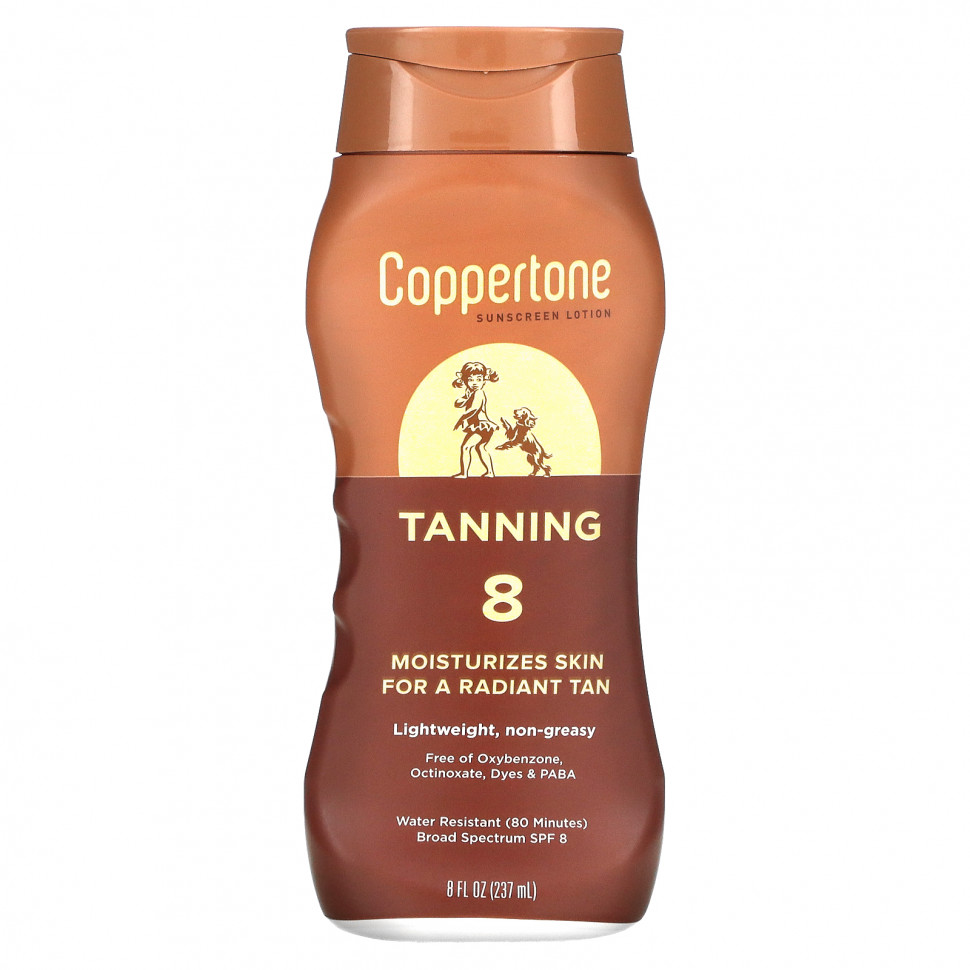  Coppertone, Sunning,  , SPF 8, 237  (8 . )    -     , -, 