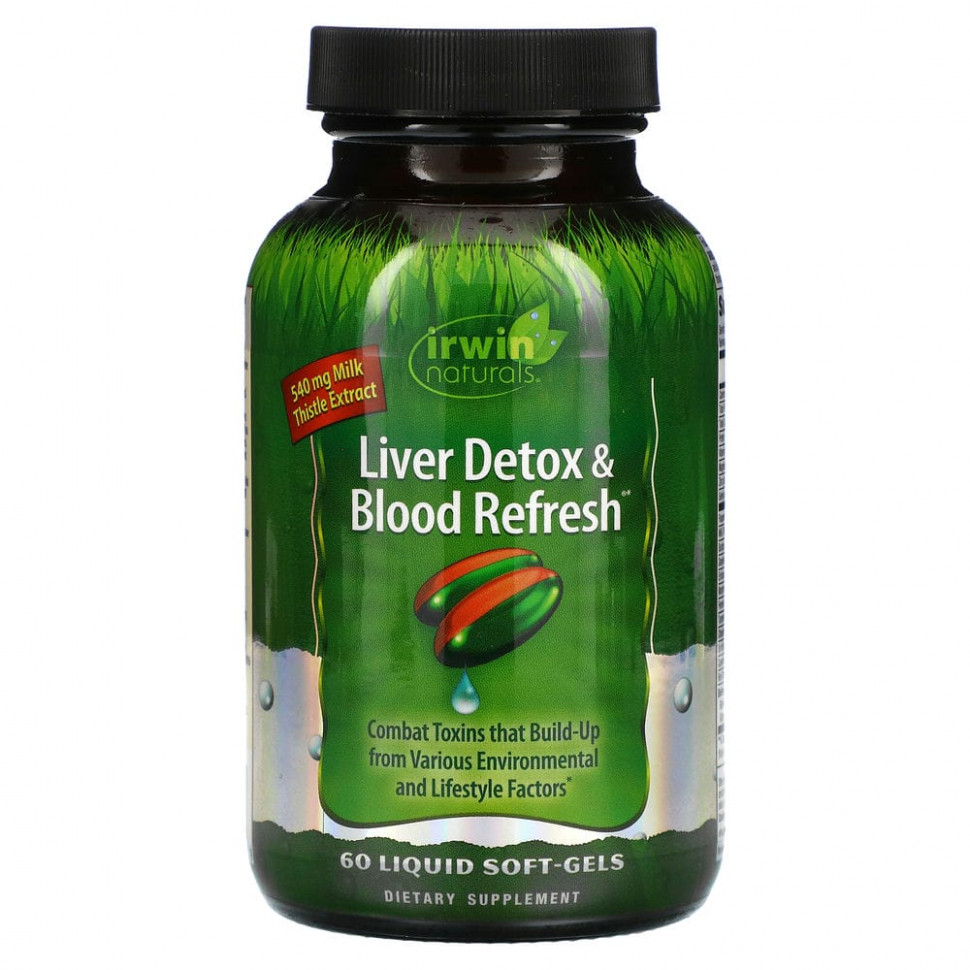  Irwin Naturals, Liver Detox & Blood Refresh,      , 60       -     , -, 