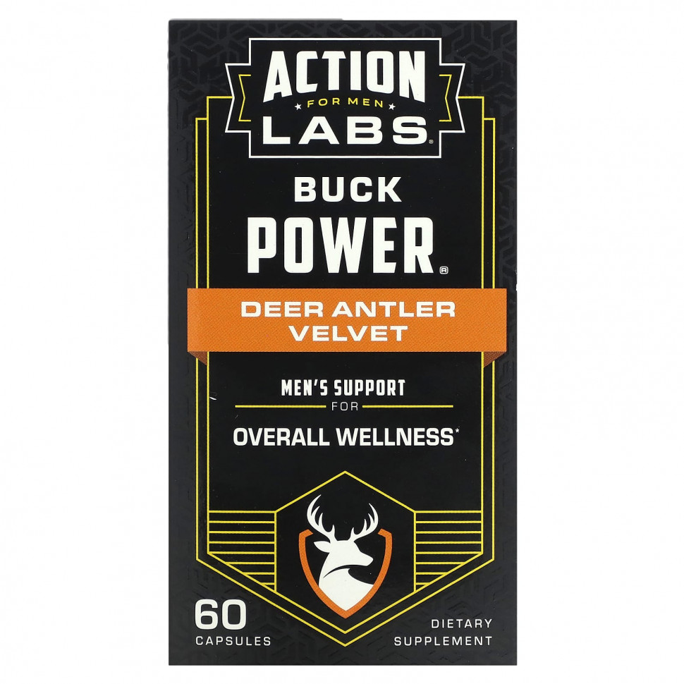  Action Labs,  , Buck Power,    , 60   Iherb ()  