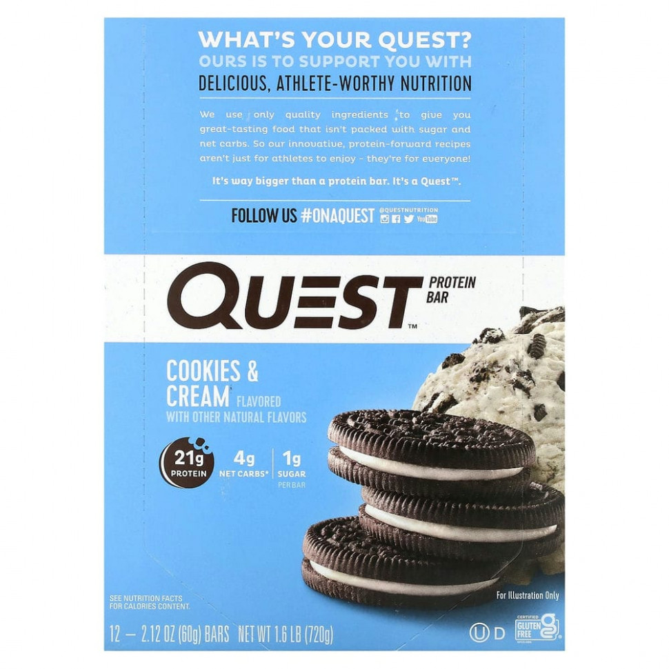  Quest Nutrition,  ,   , 12 , 2,12  (60 )     -     , -, 