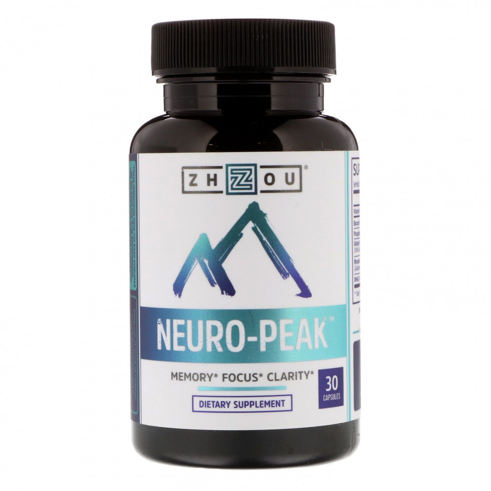  Zhou Nutrition, Neuro-Peak, 30     -     , -, 