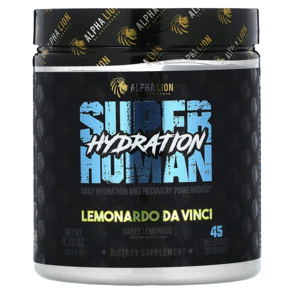  ALPHA LION, SuperHuman Hydration, Lemonardo Da Vinci,  , 247,5  (8,73 )    -     , -, 