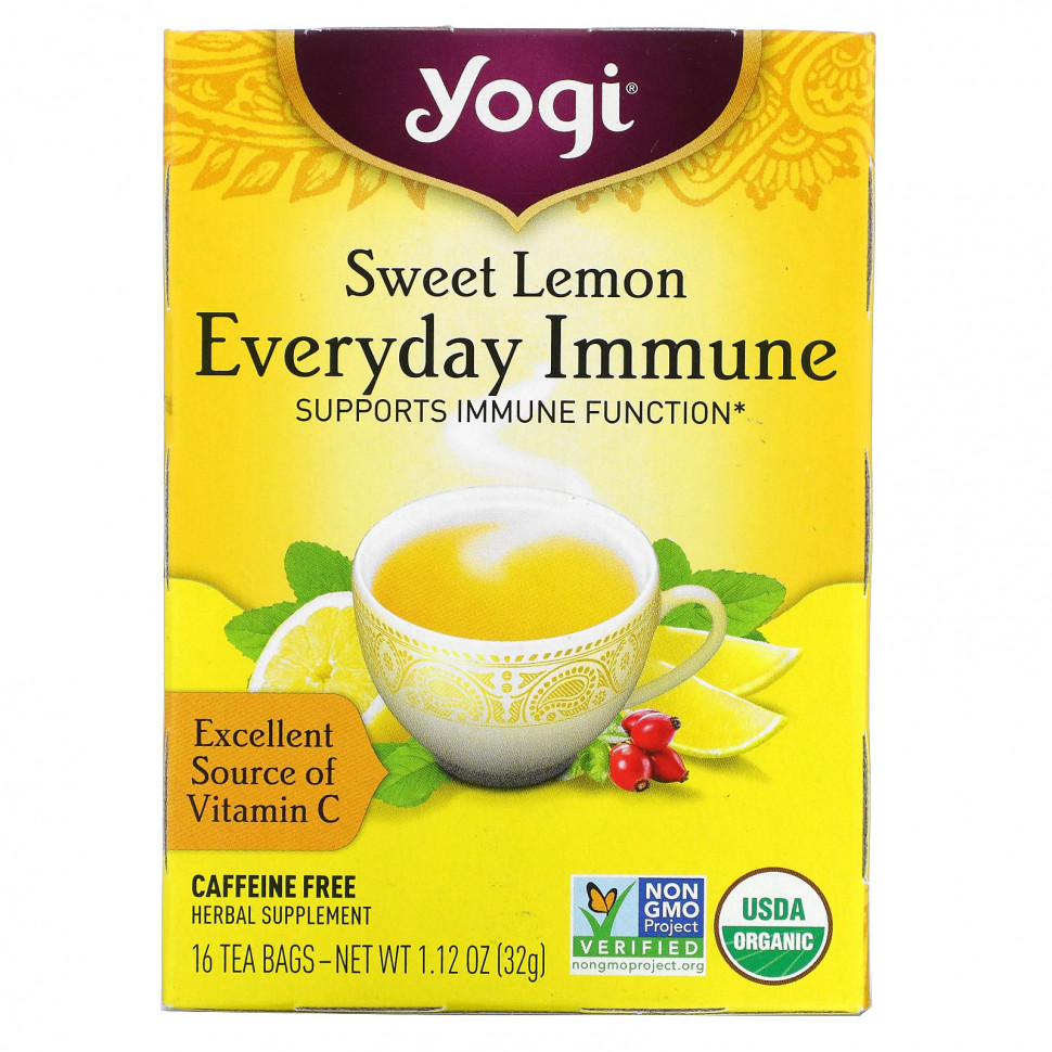  Yogi Tea, Everyday Immune,        ,  , 16    32  (1,12 )    -     , -, 